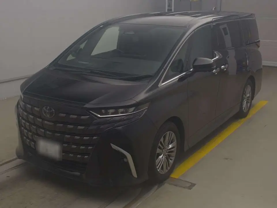 2025 Toyota Alphard Z Black Van for sale, Japanese used car export - photo 1 of 2 | GULJI TRADERS