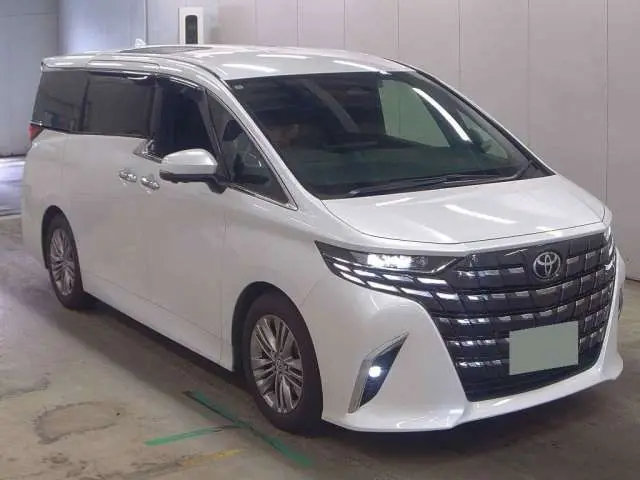 2025 Toyota Alphard Z - photo 1 2025 Toyota Alphard Z Pearl Van for sale, Japanese used car export - photo 1 of 3 | GULJI TRADERS