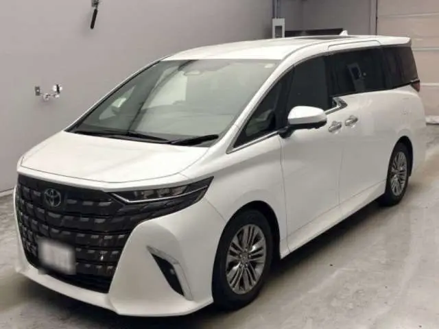 2025 Toyota Alphard Z Pearl Van for sale, Japanese used car export - photo 1 of 2 | GULJI TRADERS
