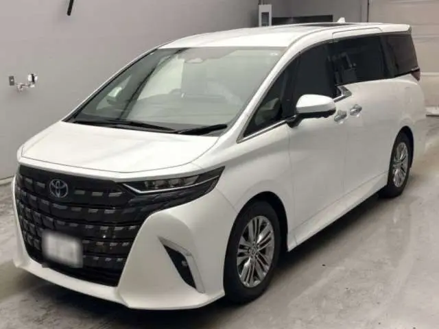 2025 Toyota Alphard Z Pearl Van for sale, Japanese used car export - photo 1 of 2 | GULJI TRADERS
