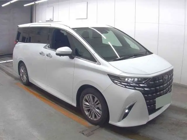 2025 Toyota Alphard Z Pearl Van for sale, Japanese used car export - photo 1 of 3 | GULJI TRADERS