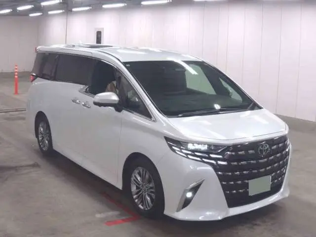 2025 Toyota Alphard Z Pearl Van for sale, Japanese used car export - photo 1 of 3 | GULJI TRADERS