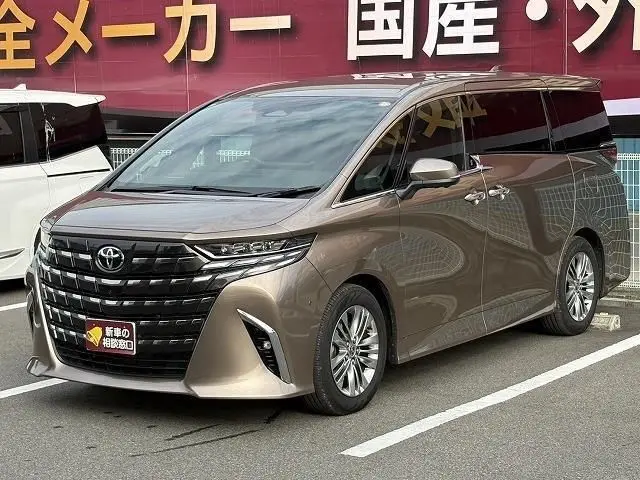 2025 Toyota Alphard 2.5 Z 7 people 4WD - photo 1 2025 Toyota Alphard 2.5 Z 7 people 4WD Gold Van for sale, Japanese used car export - photo 1 of 24 | GULJI TRADERS