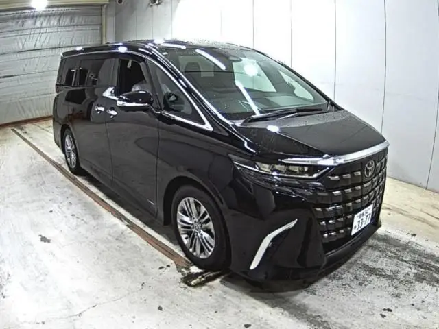 2026 Toyota Alphard Z Black Van for sale, Japanese used car export - photo 1 of 3 | GULJI TRADERS