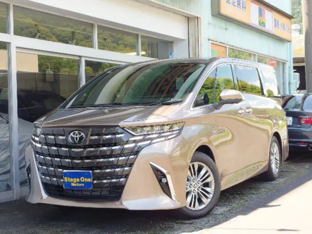 2026 Toyota Alphard Z Gold Van for sale, Japanese used car export - photo 1 of 24 | GULJI TRADERS