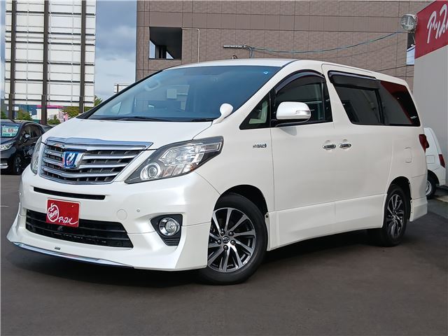 2012 Toyota Alphard Hybrid Van for sale, Japanese used car export - photo 1 of 58 | GULJI TRADERS