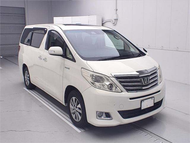 2012 Toyota Alphard Hybrid 4WD Hybrid G Van for sale, Japanese used car export - photo 1 of 11 | GULJI TRADERS