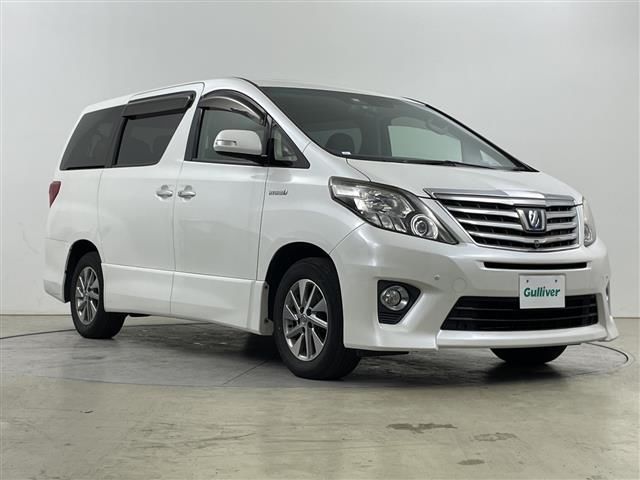 2014 Toyota Alphard Hybrid SR 4WD Van for sale, Japanese used car export - photo 1 of 24 | GULJI TRADERS