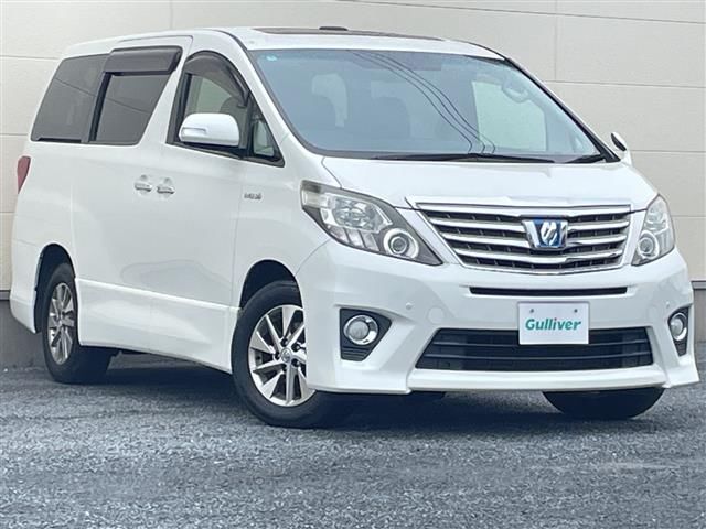 2014 Toyota Alphard Hybrid SR 4WD Van for sale, Japanese used car export - photo 1 of 24 | GULJI TRADERS
