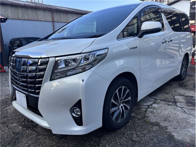 2015 Toyota Alphard Hybrid Lounge Van for sale, Japanese used car export - photo 1 of 68 | GULJI TRADERS