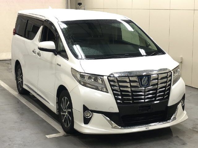 2015 Toyota Alphard Hybrid Lounge Van for sale, Japanese used car export - photo 1 of 6 | GULJI TRADERS