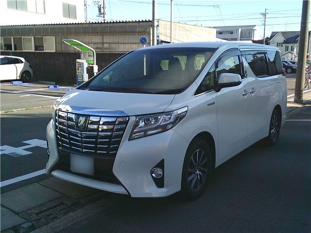 2016 Toyota Alphard Hybrid X Van for sale, Japanese used car export - photo 1 of 21 | GULJI TRADERS