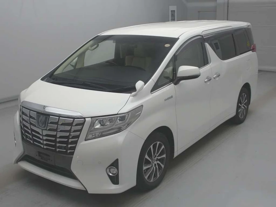 2017 Toyota Alphard Hybrid G 4WD Van for sale, Japanese used car export - photo 1 of 2 | GULJI TRADERS