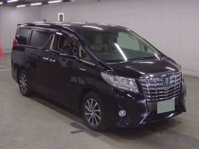 2017 Toyota Alphard Hybrid Lounge Van for sale, Japanese used car export - photo 1 of 6 | GULJI TRADERS
