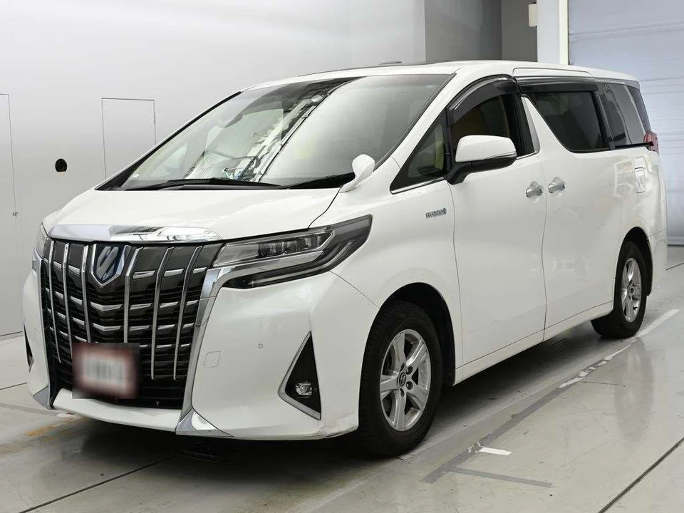 2019 Toyota Alphard Hybrid X 4WD Van for sale, Japanese used car export - photo 1 of 12 | GULJI TRADERS