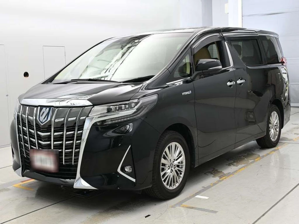 2019 Toyota Alphard Hybrid G 4WD Van for sale, Japanese used car export - photo 1 of 12 | GULJI TRADERS