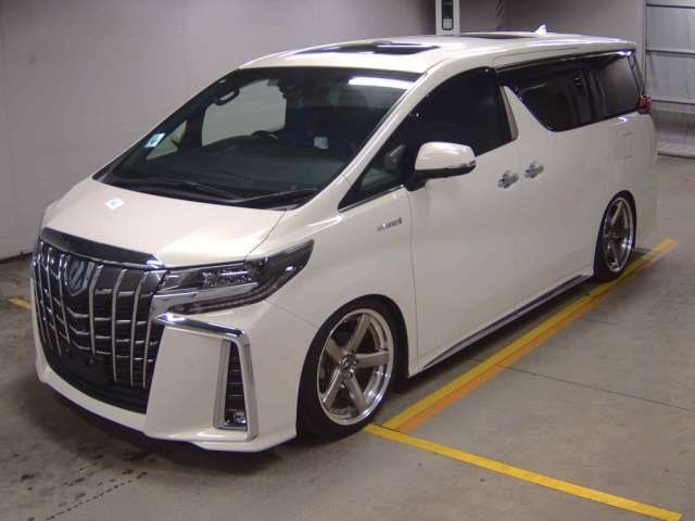 2020 Toyota Alphard Hybrid Lounge S Van for sale, Japanese used car export - photo 1 of 3 | GULJI TRADERS
