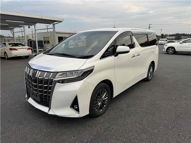 2021 Toyota Alphard Hybrid Lounge Van for sale, Japanese used car export - photo 1 of 21 | GULJI TRADERS