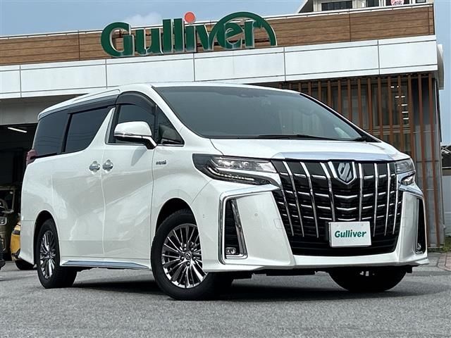 2021 Toyota Alphard Hybrid Lounge S 4WD Van for sale, Japanese used car export - photo 1 of 24 | GULJI TRADERS