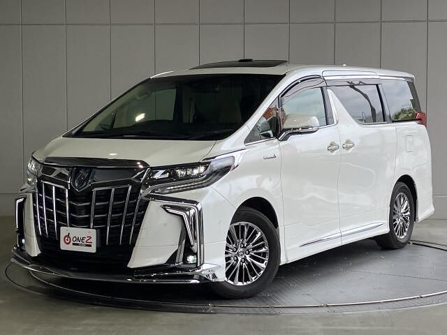 2021 Toyota Alphard Hybrid Hybrid 2.5 Lounge S E-Four Van for sale, Japanese used car export - photo 1 of 10 | GULJI TRADERS