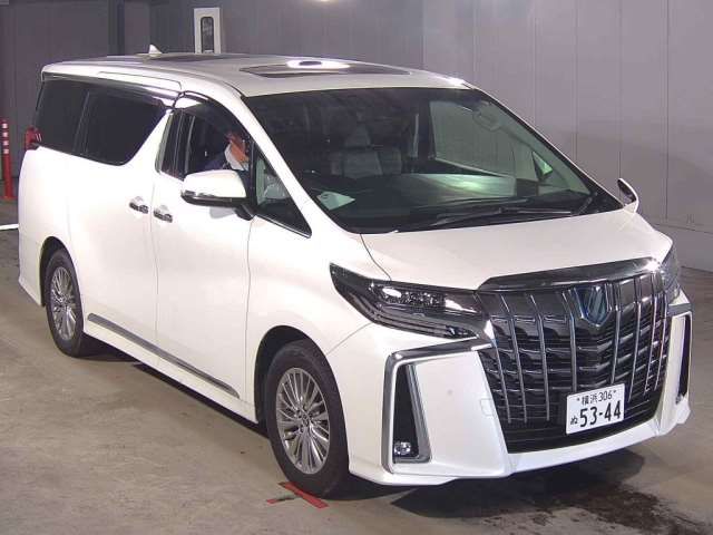2022 Toyota Alphard Hybrid SR - photo 1 2022 Toyota Alphard Hybrid SR Van for sale, Japanese used car export - photo 1 of 3 | GULJI TRADERS