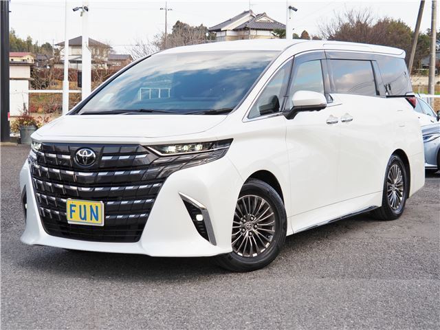 2023 Toyota Alphard Hybrid Lounge Van for sale, Japanese used car export - photo 1 of 70 | GULJI TRADERS