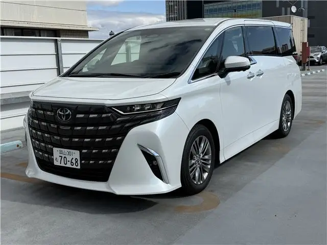 2024 Toyota Alphard Hybrid Z Pearl Van for sale, Japanese used car export - photo 1 of 28 | GULJI TRADERS