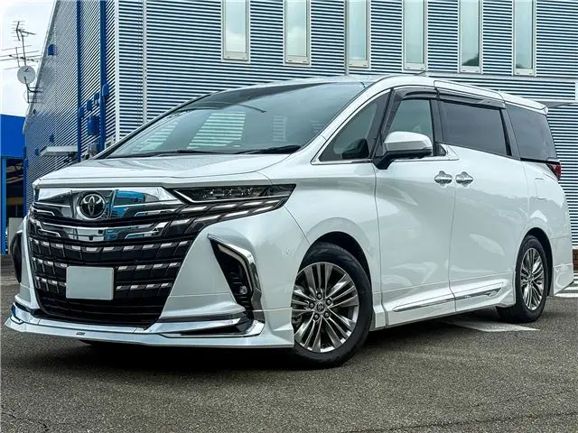 2024 Toyota Alphard Hybrid Z Pearl Van for sale, Japanese used car export - photo 1 of 73 | GULJI TRADERS