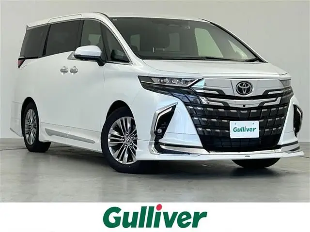 2024 Toyota Alphard Hybrid Z White Van for sale, Japanese used car export - photo 1 of 24 | GULJI TRADERS
