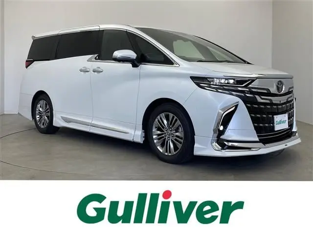 2024 Toyota Alphard Hybrid Z White Van for sale, Japanese used car export - photo 1 of 24 | GULJI TRADERS