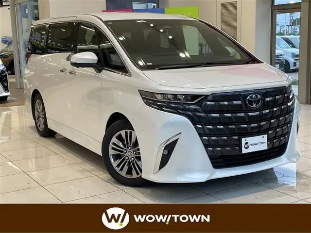 2024 Toyota Alphard Hybrid Z White Van for sale, Japanese used car export - photo 1 of 24 | GULJI TRADERS