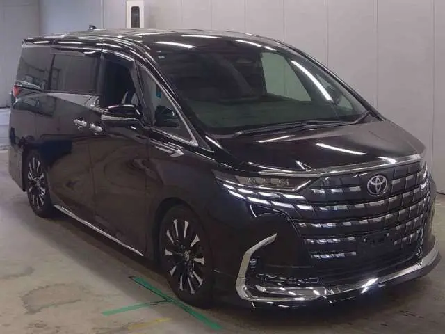 2024 Toyota Alphard Hybrid Executive Lounge 4WD - photo 1 2024 Toyota Alphard Hybrid Executive Lounge 4WD Black Van for sale, Japanese used car export - photo 1 of 4 | GULJI TRADERS