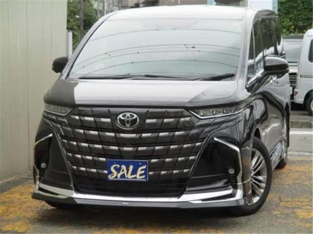 2024 Toyota Alphard Hybrid Z Black Van for sale, Japanese used car export - photo 1 of 49 | GULJI TRADERS