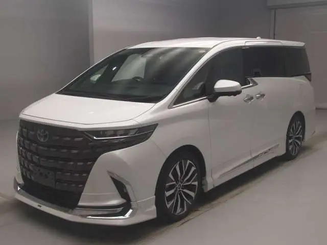 2024 Toyota Alphard Hybrid Z - photo 1 2024 Toyota Alphard Hybrid Z Pearl Van for sale, Japanese used car export - photo 1 of 13 | GULJI TRADERS