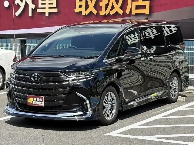 2024 Toyota Alphard Hybrid Z - photo 1 2024 Toyota Alphard Hybrid Z Black Van for sale, Japanese used car export - photo 1 of 24 | GULJI TRADERS