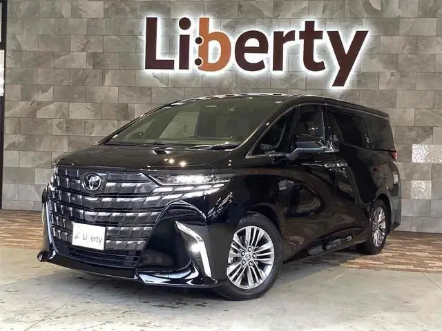 2024 Toyota Alphard Hybrid Z Black Van for sale, Japanese used car export - photo 1 of 9 | GULJI TRADERS