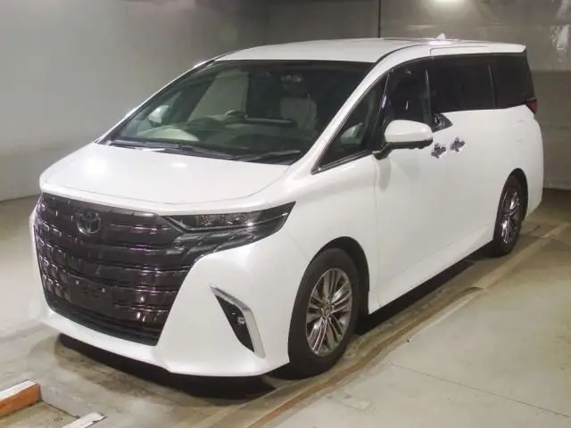 2024 Toyota Alphard Hybrid Z Pearl Van for sale, Japanese used car export - photo 1 of 8 | GULJI TRADERS