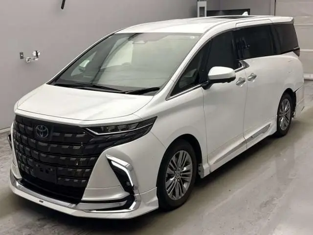 2024 Toyota Alphard Hybrid Z - photo 1 2024 Toyota Alphard Hybrid Z Pearl Van for sale, Japanese used car export - photo 1 of 9 | GULJI TRADERS