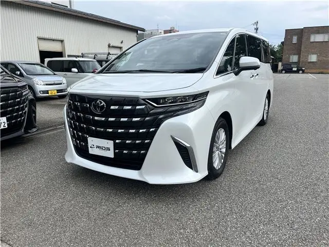 2025 Toyota Alphard Hybrid X Pearl Van for sale, Japanese used car export - photo 1 of 18 | GULJI TRADERS