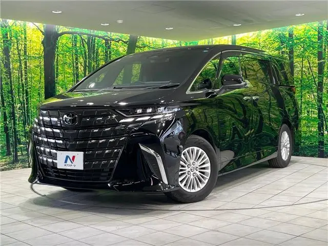 2025 Toyota Alphard Hybrid Hybrid X Black Van for sale, Japanese used car export - photo 1 of 30 | GULJI TRADERS