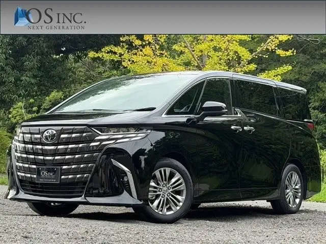 2025 Toyota Alphard Hybrid Z Black Van for sale, Japanese used car export - photo 1 of 10 | GULJI TRADERS