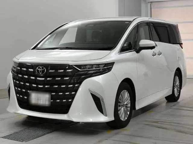 2025 Toyota Alphard Hybrid X Pearl Van for sale, Japanese used car export - photo 1 of 12 | GULJI TRADERS