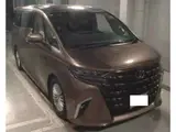 2025 Toyota Alphard Hybrid Z Brown Van for sale, Japanese used car export - photo 1 of 3 | GULJI TRADERS