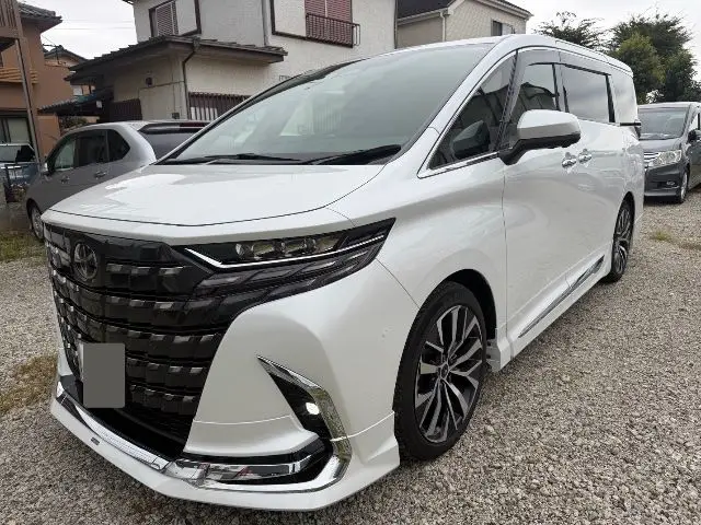 2025 Toyota Alphard Hybrid 4WD Hybrid Z Pearl Van for sale, Japanese used car export - photo 1 of 19 | GULJI TRADERS