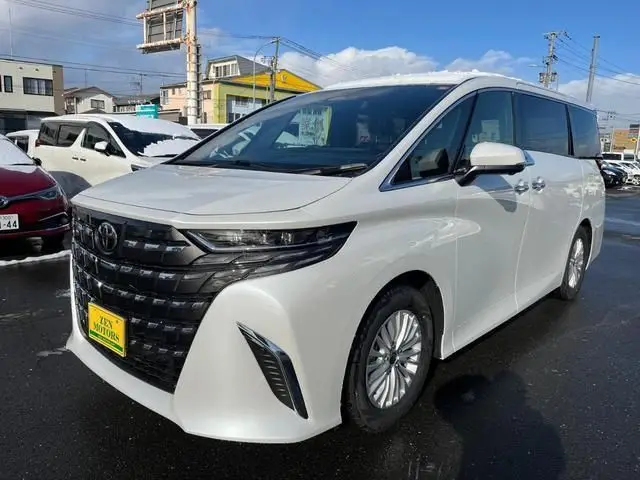 2025 Toyota Alphard Hybrid X - photo 1 2025 Toyota Alphard Hybrid X Pearl Van for sale, Japanese used car export - photo 1 of 9 | GULJI TRADERS