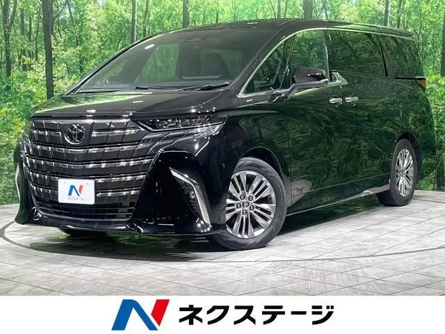 2025 Toyota Alphard Hybrid Z Black Van for sale, Japanese used car export - photo 1 of 9 | GULJI TRADERS