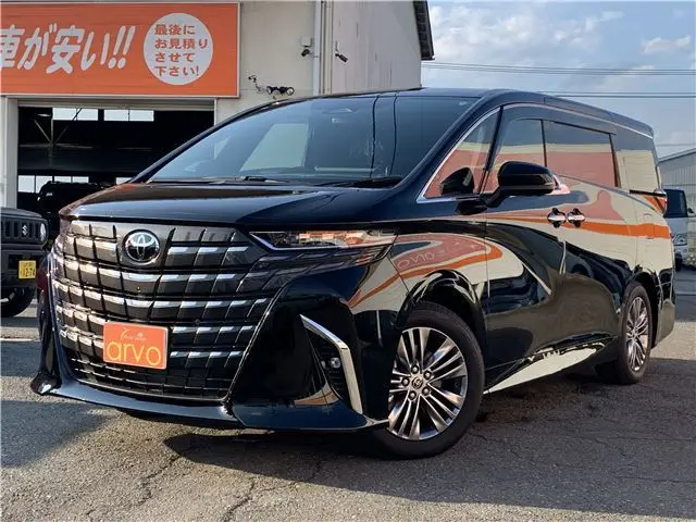 2026 Toyota Alphard Hybrid Z Black Van for sale, Japanese used car export - photo 1 of 52 | GULJI TRADERS