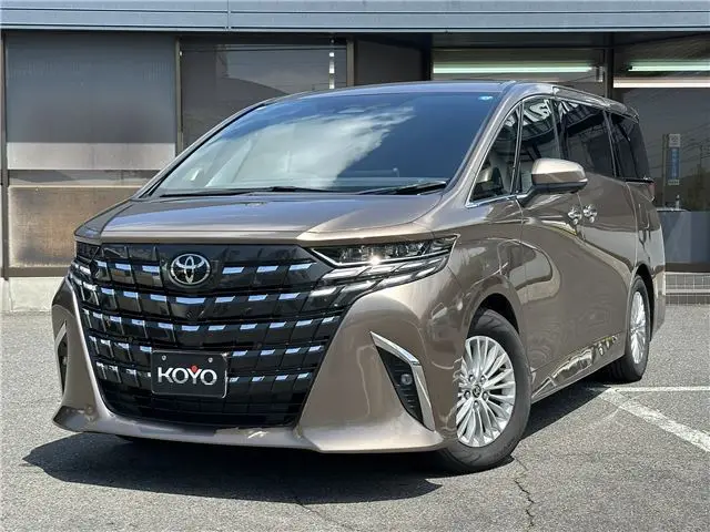 2026 Toyota Alphard Hybrid 2.5 G with side lift-up tilt seat - photo 1 2026 Toyota Alphard Hybrid 2.5 G with side lift-up tilt seat Brown Van for sale, Japanese used car export - photo 1 of 26 | GULJI TRADERS