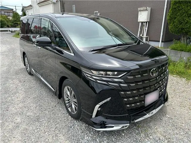 2026 Toyota Alphard Hybrid Z Black Van for sale, Japanese used car export | GULJI TRADERS