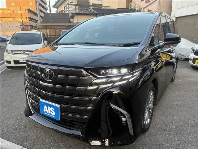 2026 Toyota Alphard Hybrid ZZ Black Van for sale, Japanese used car export | GULJI TRADERS